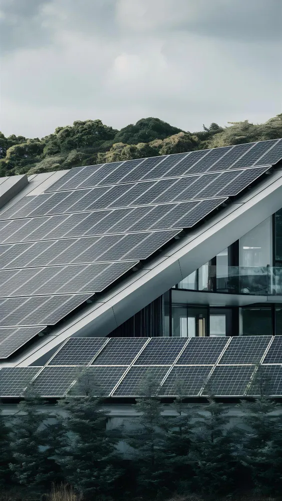 flat roof mounting system for pv panels