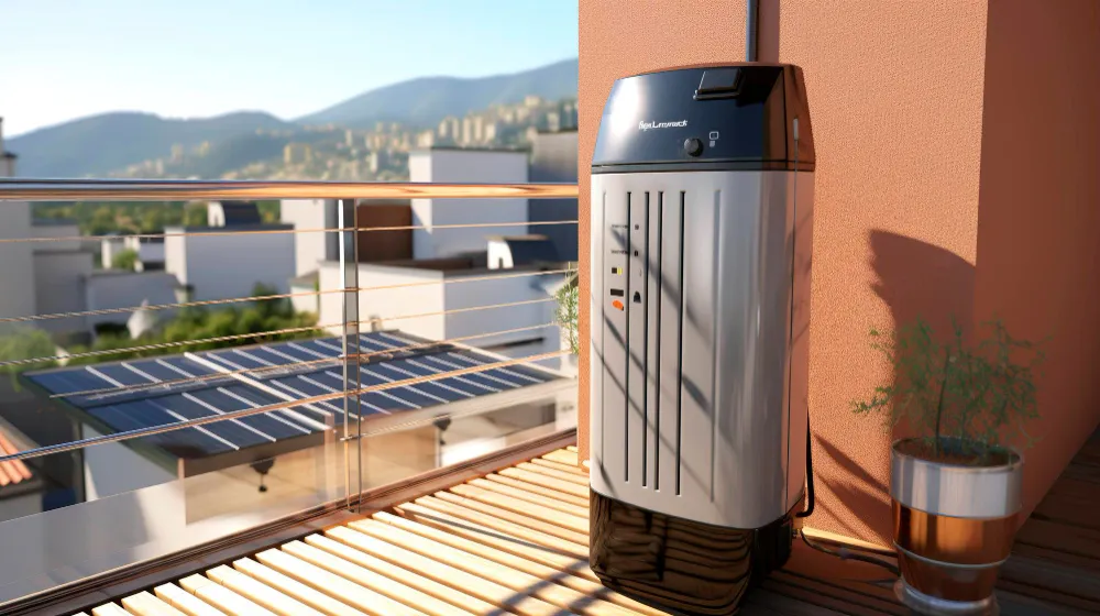 solar electric hot water system